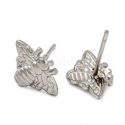 Clous d'oreilles en acier inoxydable 304 anti-ternissement&nbsp;EJEW-P291-04P