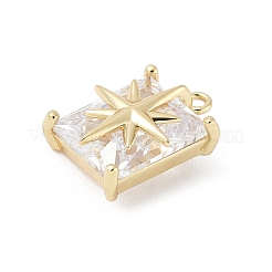 Ottone micro spianare pendenti zirconi&nbsp;KK-M326-21G