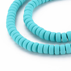 Chapelets de perle en pâte polymère manuel&nbsp;CLAY-N008-008-77