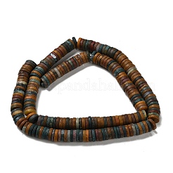 Natur Ozean Jaspis Perlen Stränge&nbsp;G-P575-B47-6x1mm