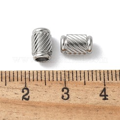 304 Edelstahlperlen&nbsp;STAS-S169-01P