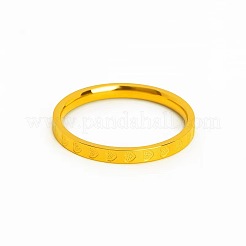 Bagues en acier inoxydable 201 à motif cœur&nbsp;FS-WG2B97B-04