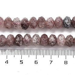 Fragola naturale perle di quarzo fili&nbsp;G-K380-A48-04