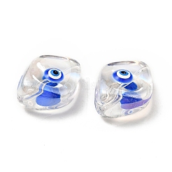 Perles en verre transparentes&nbsp;GLAA-F121-01I