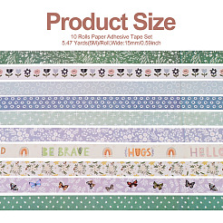 DIY Scrapbook Dekorpapier Klebebänder&nbsp;DIY-TAC0023-59A