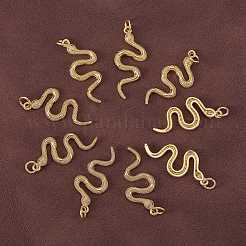 10pcs latón micro pavé colgantes de circonita cúbica&nbsp;ZIRC-SZ0002-98