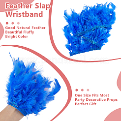 Pulseras de plumas para la muñeca&nbsp;AJEW-WH0591-443A