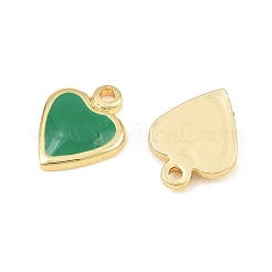 Pendentifs d'émail en laiton &nbsp;KK-CBABBCE-02G-05