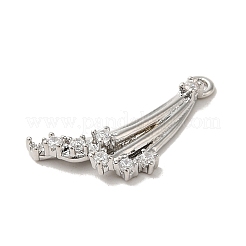 Ottone micro spianare pendenti zirconi&nbsp;LS-KK-D091-02P