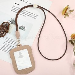 Ausweishalter aus PU-Leder&nbsp;DIY-SZ0010-62D