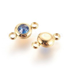 Strass-Verbindungsstücke aus Edelstahl 304&nbsp;X-STAS-P237-17G-06
