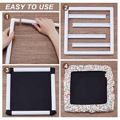 Kunststoff-Kreuzstich-Stickrahmen&nbsp;DIY-NB0014-42