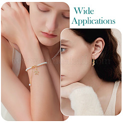 2 Stück 2 Stile Messing Micro Pave Zirkonia Charms&nbsp;KK-TADJ0001-02