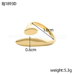 Anneaux de manchette en acier inoxydable 304&nbsp;STAS-OY016-94G