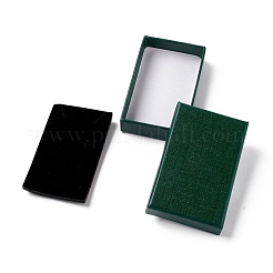 Papier mit schwammmatten Halskettenboxen&nbsp;OBOX-G018-02A