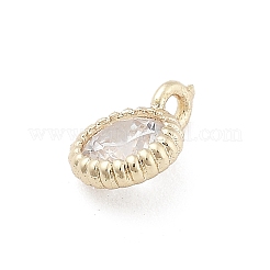 Colgante micropavé cubic zirconia de latón&nbsp;KK-M305-05G-01