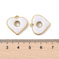 Pendentifs en acier inoxydable 304 émaillés&nbsp;STAS-P380-06G-03