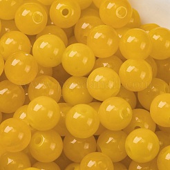 Nachahmung von Jadeglas-Saatperlen&nbsp;SEED-Z004-J8MM-02