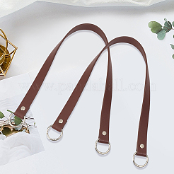 2 Stück Verlängerung für Handtaschenriemen aus PU-Leder&nbsp;DIY-CL0001-89B
