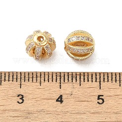 Gestell mit Messing-Pavé-Kubikzirkonia-Perlen&nbsp;KK-D100-10G-02