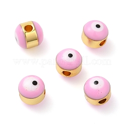 Perle di smalto in ottone&nbsp;KK-E048-02G