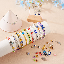 Bausatz für das Armband des bösen Blicks&nbsp;DIY-TA0004-41