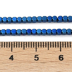 Electroplate non magnetici ematite sintetico fili di perline&nbsp;G-I175-09H