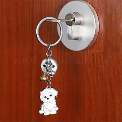 Wewaysmile 2 Stück Hunde-Schlüsselanhänger&nbsp;JX798A