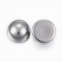 Anlaufgeschützte Cabochons aus Edelstahl 304&nbsp;STAS-H398-12mm-37P