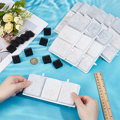 12 filtre de rechange pour fontaine à eau pour animaux de compagnie en éponge&nbsp;DIY-OC0014-69