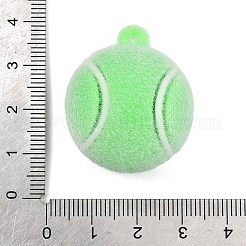 Silikonanhänger mit Sportmotiven aus beflocktem Material&nbsp;SIL-C012-02A-03