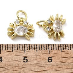 Ottone micro spianare pendenti zirconi&nbsp;KK-U060-20G-B