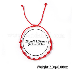Verstellbare Armbänder aus gewebtem Polyester-Knotenband&nbsp;DX7383