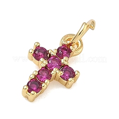 Colgante micropavé cubic zirconia de latón&nbsp;KK-A293-20G