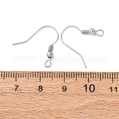 Anlaufgeschützte Ohrringhaken aus chirurgischem Edelstahl 316&nbsp;STAS-E009-1