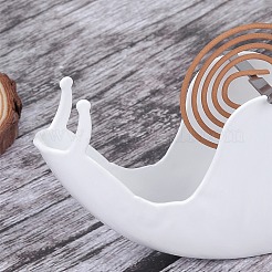 Plaque d'encens anti-moustique créative en fer ignifuge avec porte-encens anti-moustique en forme d'escargot&nbsp;JX838B