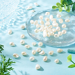 50 Stück natürliche Süßwasser-Zuchtperlen&nbsp;PEAR-TA0001-43