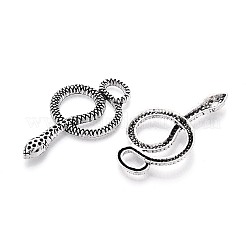 Tibetischer stil Aluminium Anhänger & Charms&nbsp;TIBE-N016-04AS