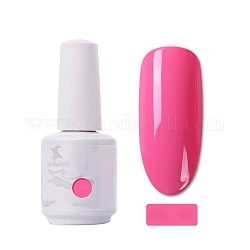 15ml de gel especial para uñas, para estampado de uñas estampado, kit de inicio de manicura barniz, color de rosa caliente, botella: 34x80 mm