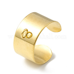 304 base de anillo de bucle de acero inoxidable, anillo de manguito, dorado, 10x0.5mm, agujero: 2.4 mm, diámetro interior: 17 mm