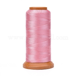 Полиэфирные нити, для изготовления ювелирных изделий, розовые, 0.25 мм, около 874.89 ярда (800 м) / рулон