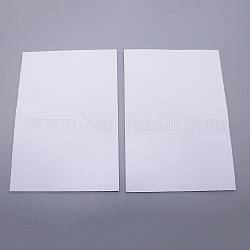 Schwamm eva blatt schaum papiersätze, mit doppeltem Kleberücken, Anti-Rutsch, Rechteck, weiß, 30x21x0.2 cm