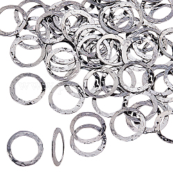 PandaHall Elite Brass Linking Rings for Jewelry Accessories, Ring, Gunmetal, 16x1mm, Inner Diameter: 12.5mm, 60pcs/box
