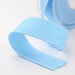 Grosgrain Polyester-Bänder für Geschenkpackungen, Licht Himmel blau, 1 Zoll (25 mm), etwa 100 yards / Rolle (91.44 m / Rolle)