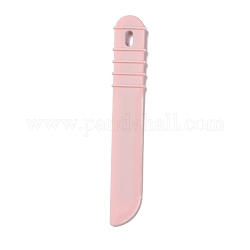 Silicone Scraper, Reusable Resin Craft Tool, Pink, 133x21x5mm