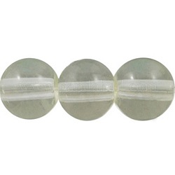 Light Cyan Glass Round Beads Strands, with White Powder Inside, about 4mm in diameter, hole: 1mm, about 200pcs/strand, 32inch
