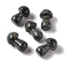 Натуральный камень камбаба яшма гуаша, инструмент для массажа со скребком гуа ша, для спа расслабляющий медитационный массаж, грибовидный, 36.5~37.5x21.5~22.5 мм