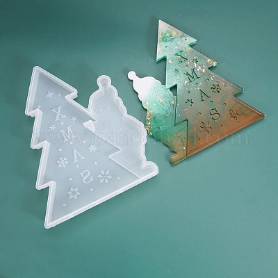 3D Christmas Tree Silicone Mold, Multi Layered 3D Christmas Tree