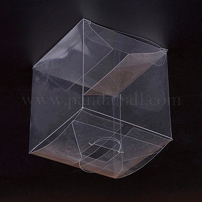 Boîtes d'emballage transparentes en plastique&nbsp;CON-WH0015-01-7cm-1