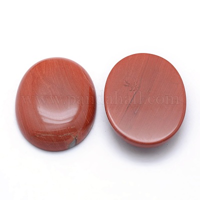 Natürlichen roten Jaspis-Cabochons&nbsp;G-P393-I18-1